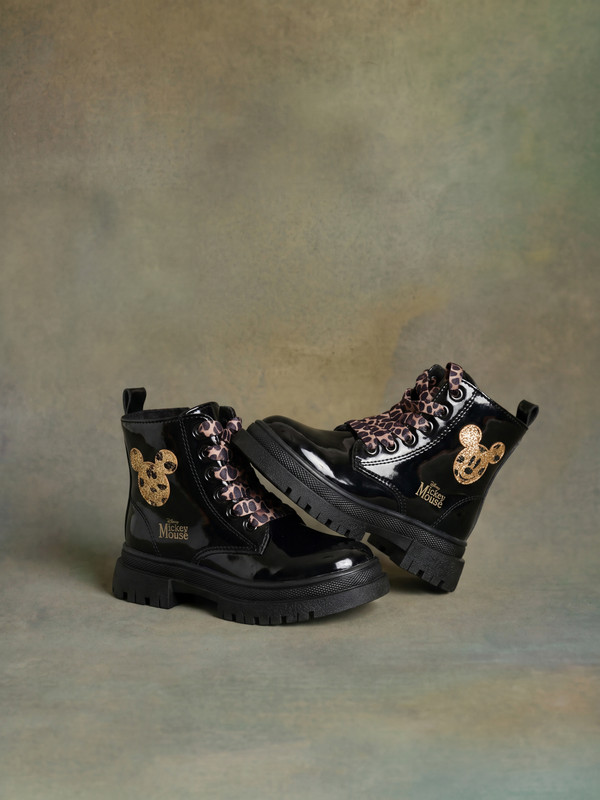 LCW STEPS Leopard Print Laced Girls' Boot