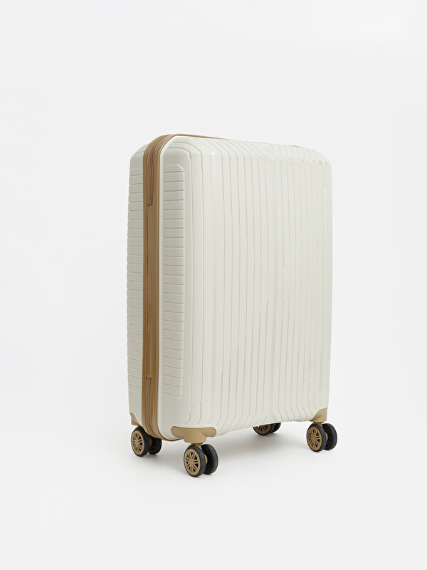 LCW JOY Lock Detailed Medium Size Suitcase