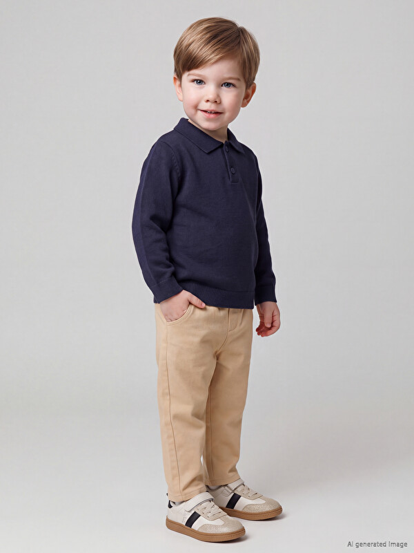 LCW baby Komplet za bebe dječake s polo kragnom