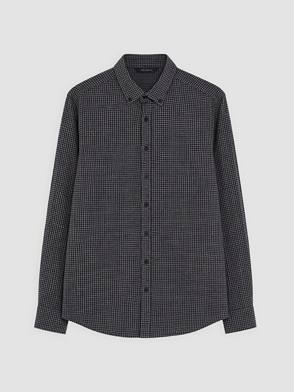 SOUTHBLUE Regular Fit Plaid Men's Lumberjack Shirt