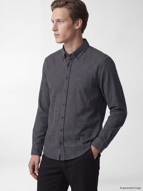 SOUTHBLUE Cămașă Regular Fit în Carouri Tip Lumberjack pentru Bărbați