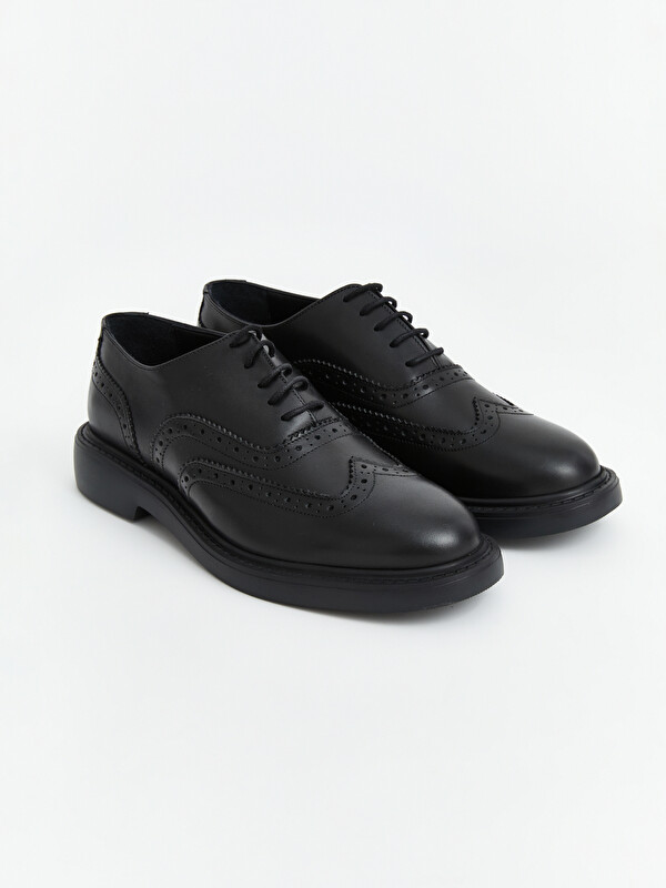LCW STEPS Erkek Bağcıklı Brogue Detaylı Klasik Ayakkabı
