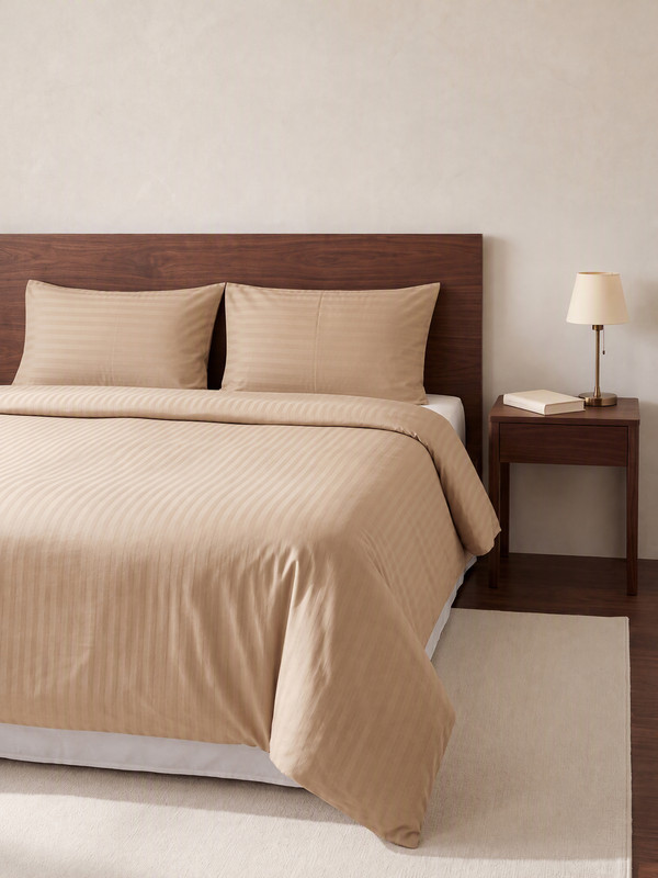 LCW HOME Ριγέ Σετ Διπλής Παπλωματοθήκης