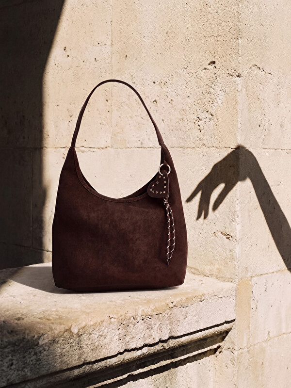LCW ACCESSORIES Sac d'épaule en suède pour femme