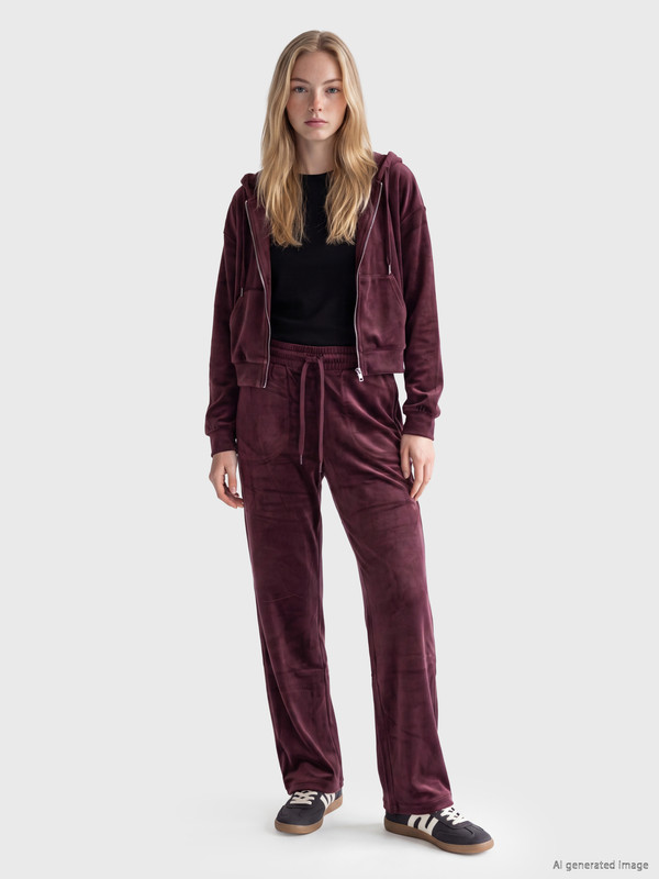 XSIDE Women's Velvet Sweatpants