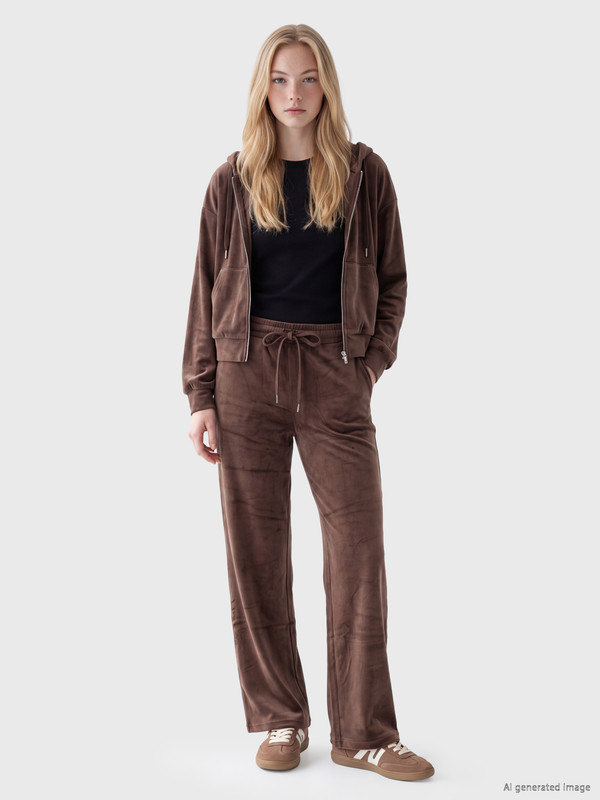 XSIDE Women's Velvet Sweatpants