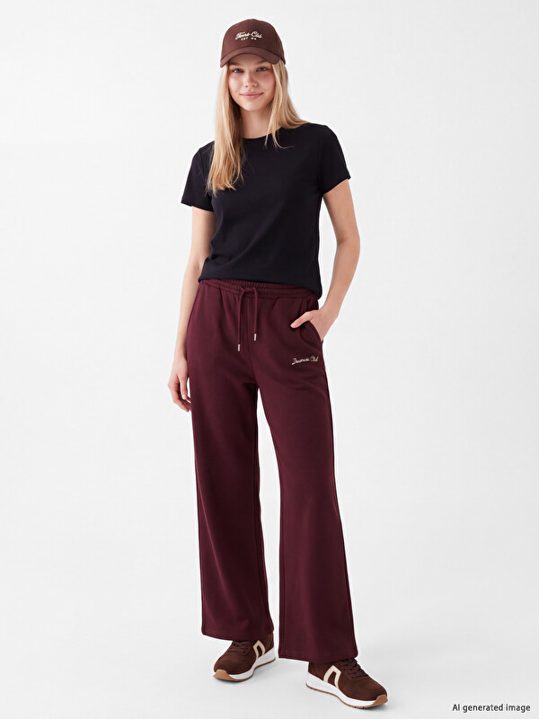 XSIDE Woman Bordeaux Sweatpants