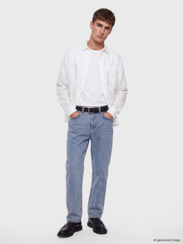 LCW Jeans 710 جينز رجالي واسع القَصّة