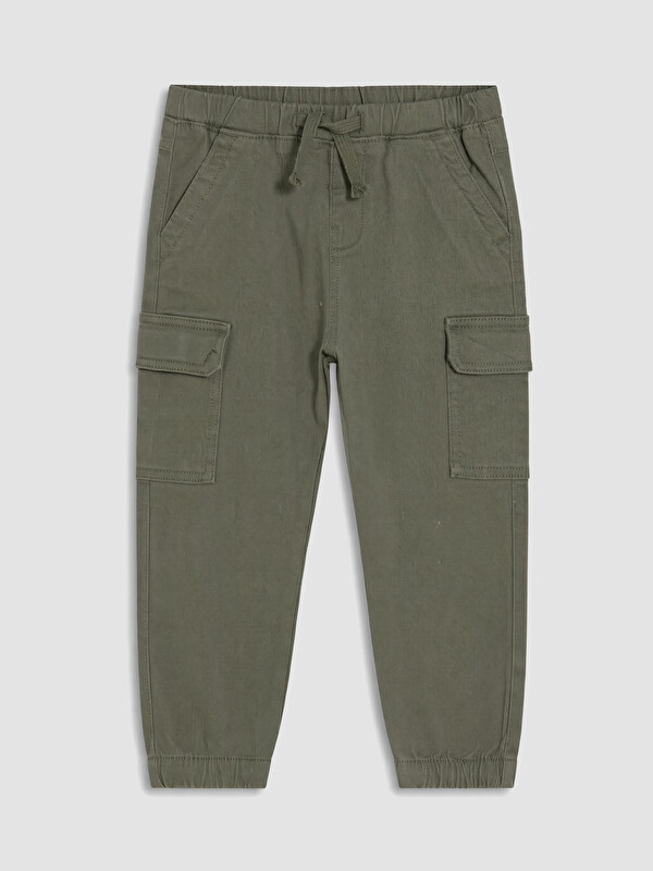 LCW Kids Boys' Gabardine Cargo Trousers