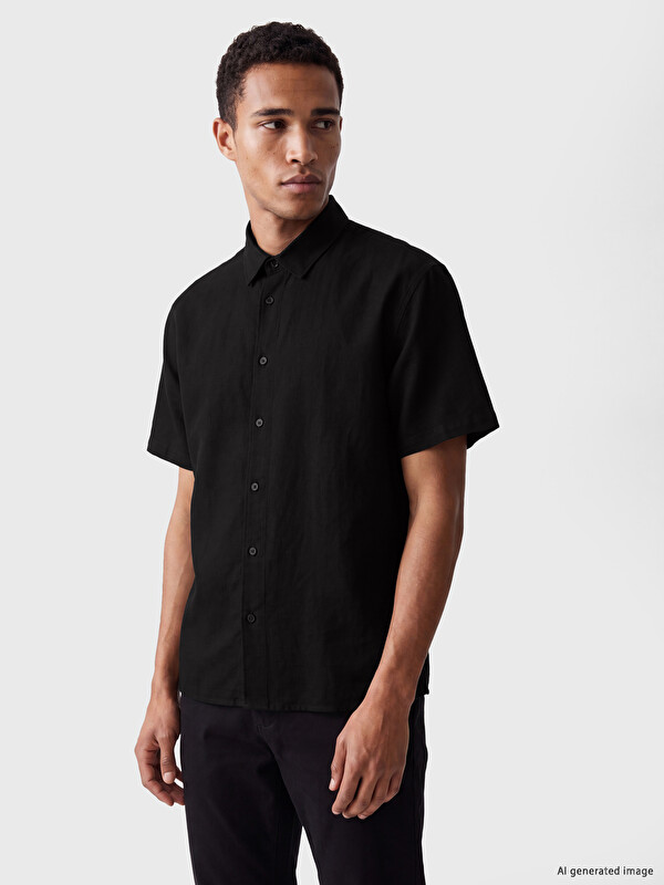 LCW Vision Regular Fit Armürlü Erkek Gömlek