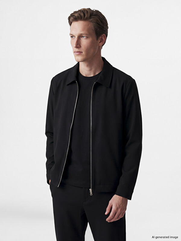 SOUTHBLUE Regular Fit Soft Touch Men's Jacket