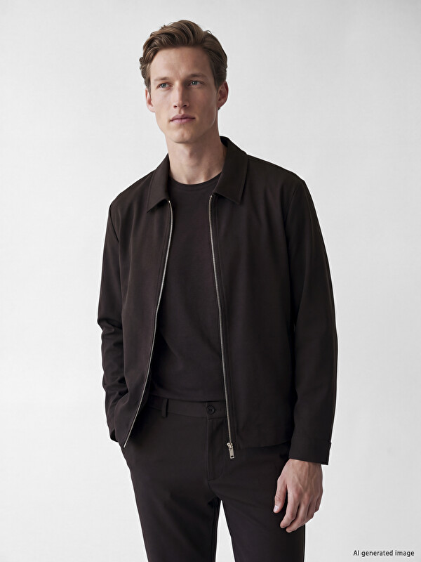 SOUTHBLUE Regular Fit Soft Touch Men's Jacket