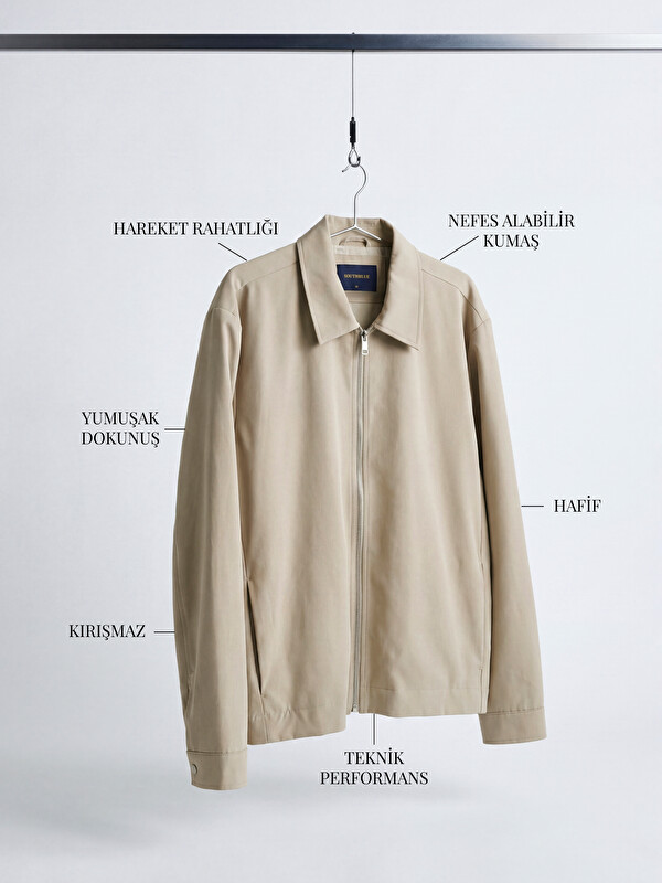 SOUTHBLUE Regular Fit Soft Touch Men's Jacket