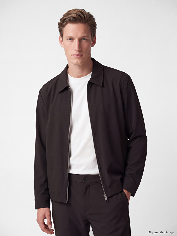 SOUTHBLUE Regular Fit Soft Touch Men's Jacket