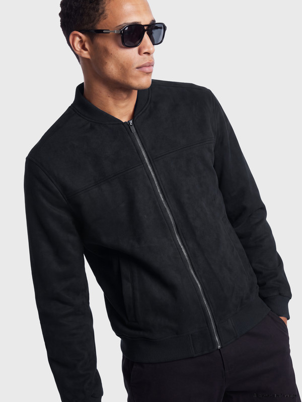 LCW Vision Relax Fit Bomber Süet Mont