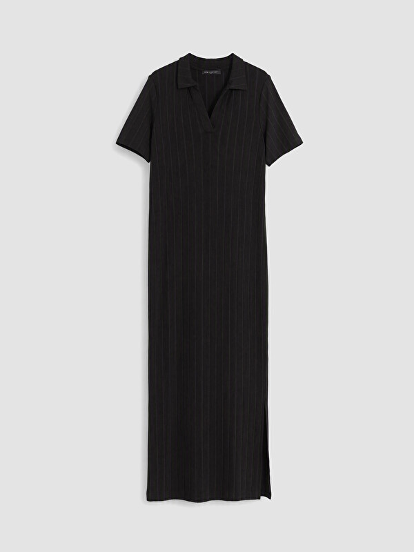 LCW Comfort Woman Black Dress
