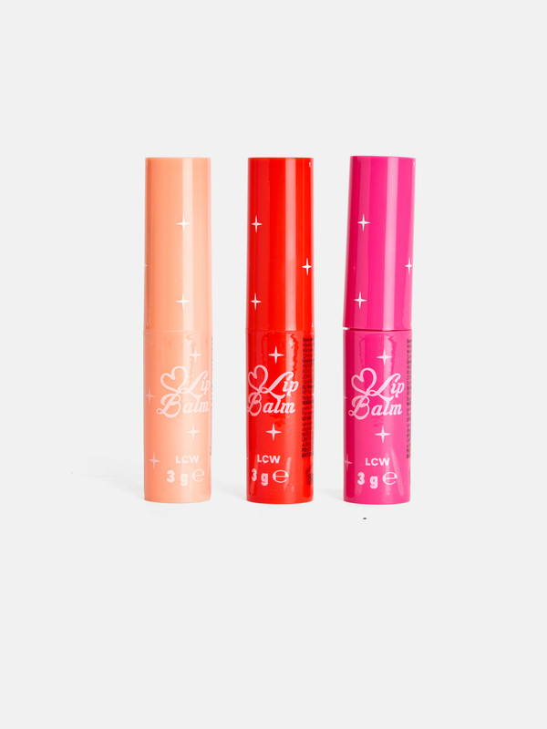 LCW ACCESSORIES 3-piece Girls' Lip Moisturizer