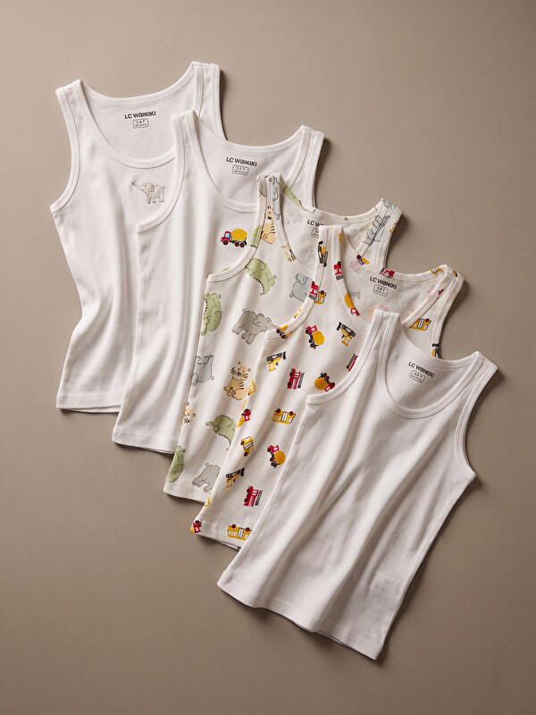 LCW Kids Boys' Vest 5 Pack