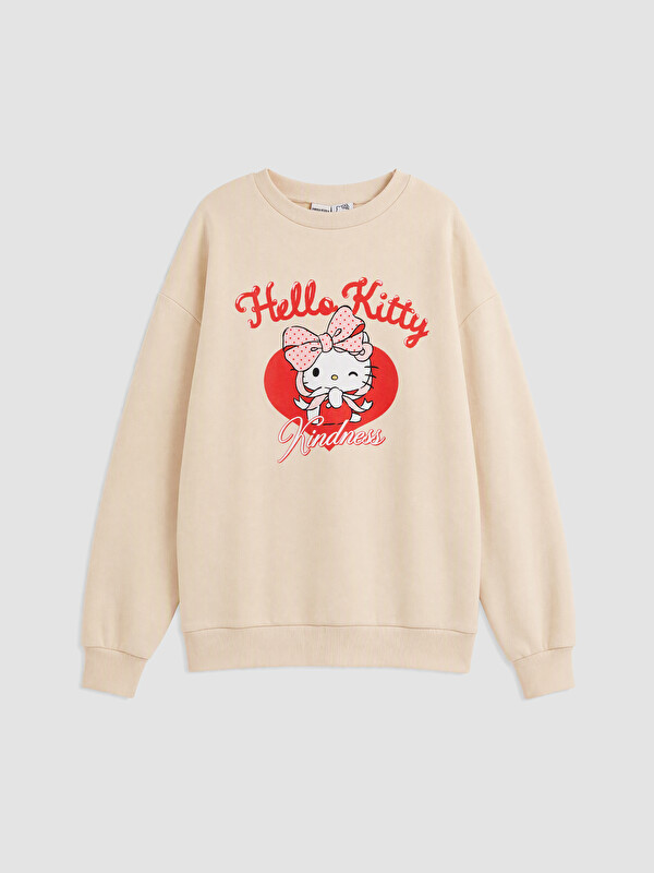 LCW Kids Hello Kitty Printed Sweatshirt
