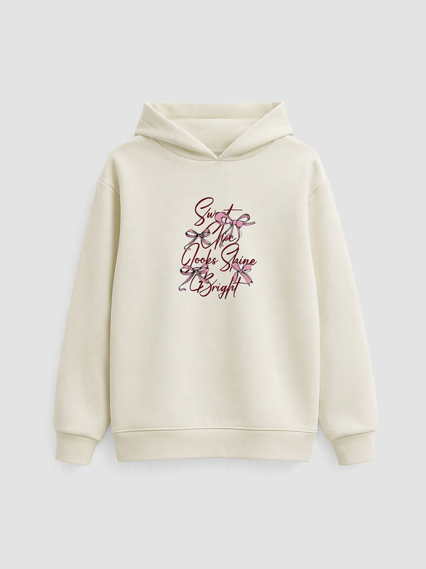 LCW Kids Printed Girls' Thick Sweatshirt