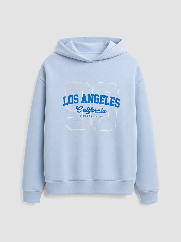 LCW Kids Printed Girls' Thick Sweatshirt
