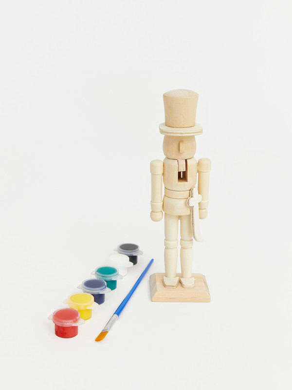 LCW JOY Nutcracker Figure Painting Set