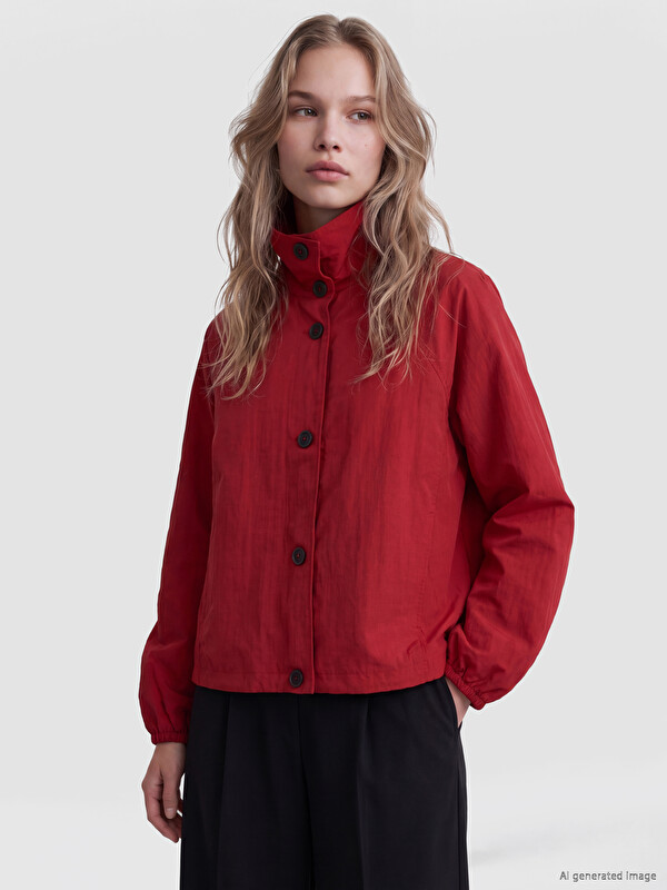 LCW Vision Woman Red Jacket