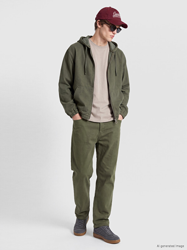 XSIDE Regular Fit Gabardine Men's Trousers