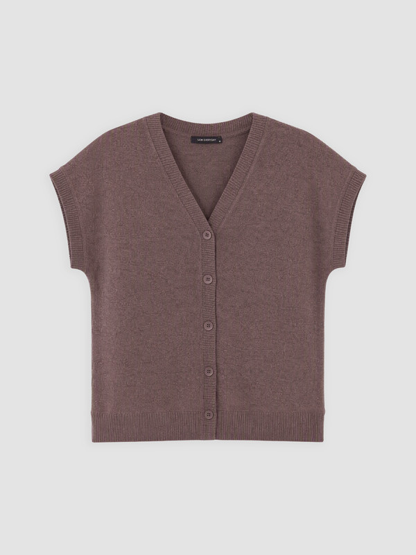 LCW EVERYDAY Woman Brown Cardigan