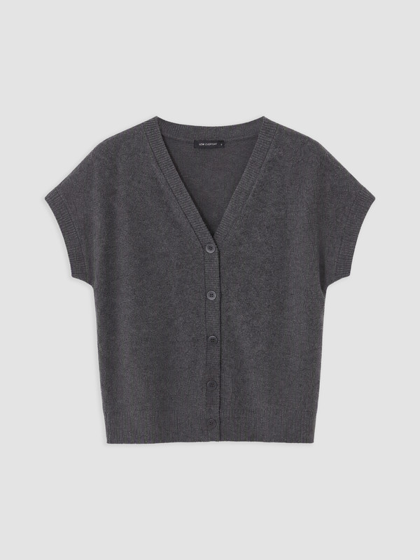 LCW EVERYDAY V Neck Women's Knitwear Cardigan