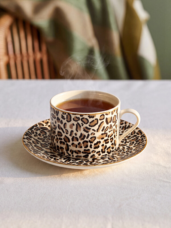 LCW HOME Leopar Desenli Çay Fİncanı