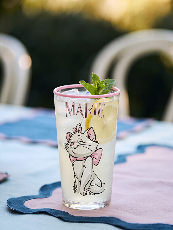 LCW HOME Aristo Cat Printed Glass 550 ml