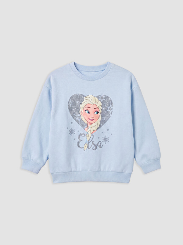 LCW Kids سويت شيرت بناتي مطبوع فروزن