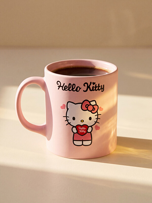 LCW HOME Hello Kitty Baskılı Seramik Kupa 320 ml
