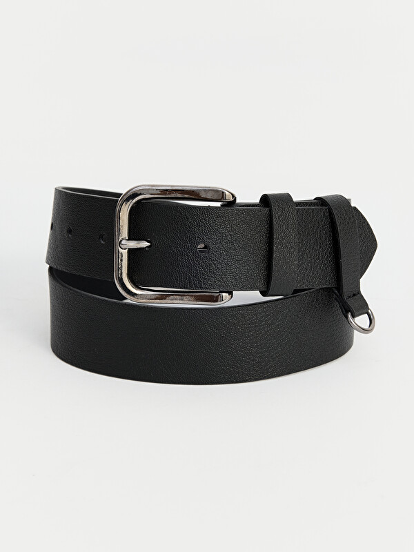 LCW ACCESSORIES Rrip lëkure artificiale me tokëz metalike për burra
