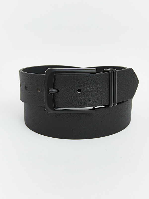 LCW ACCESSORIES Faux Leather Men's Belt
