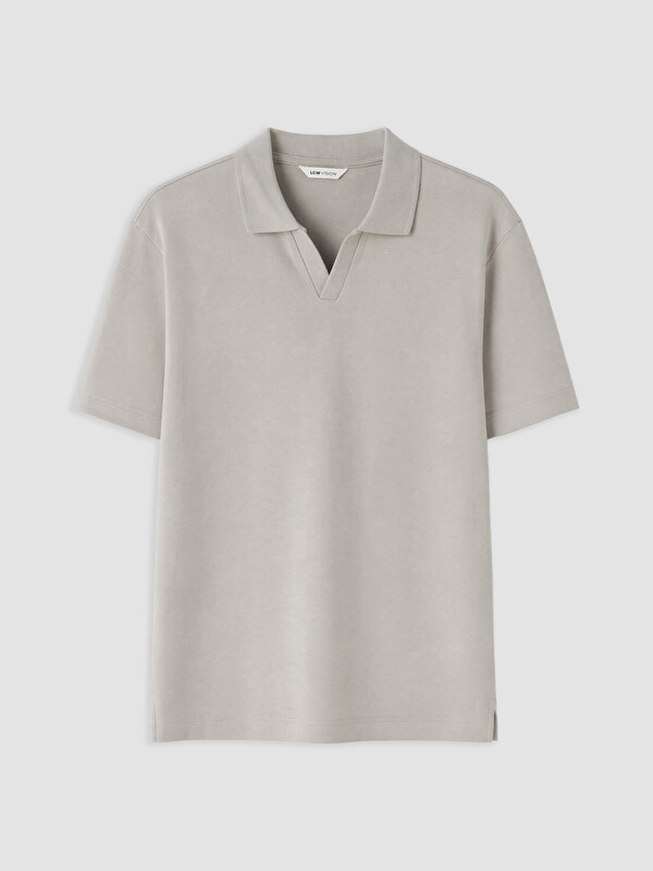 LCW Vision Polo Collar Interlock Men's T-Shirt