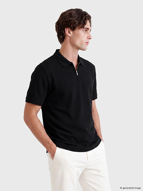 LCW Vision Polo Collar Men's T-shirt
