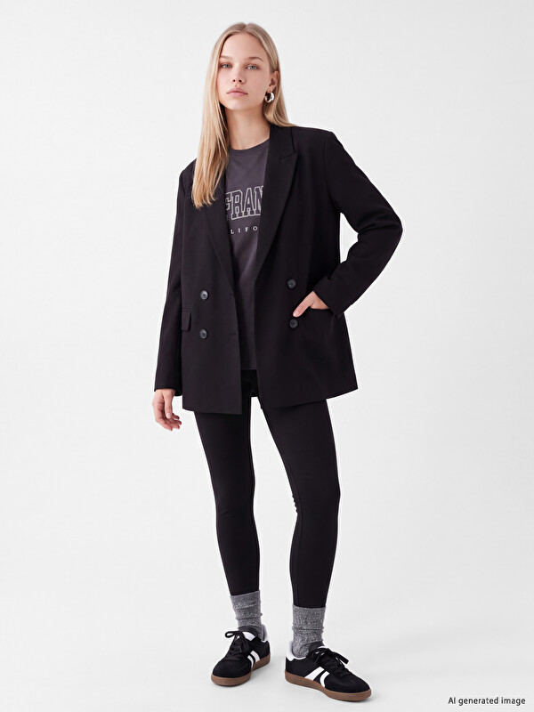 LCW Vision Elastische Taille Damen Leggings
