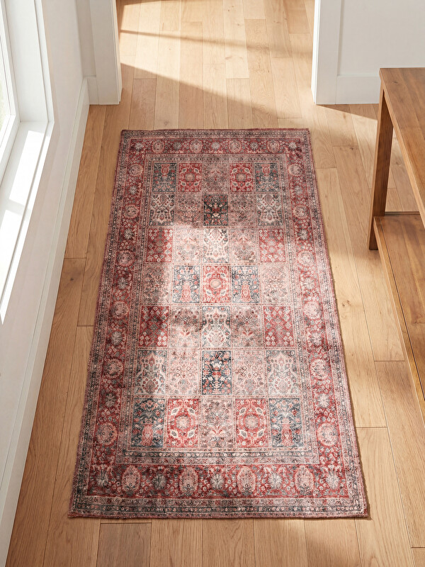 LCW HOME Тепих со етно шара и рамка 80x150 cm