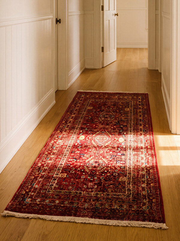 LCW HOME Geleneksel Desenli Püskül Detaylı Halı 80x150 cm