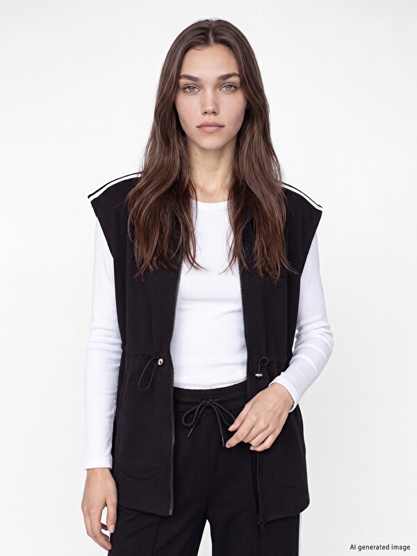 LCW Modest Oversize Soft Touch Kadın Tunik