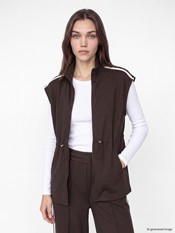 LCW Modest Oversize Soft Touch Kadın Tunik