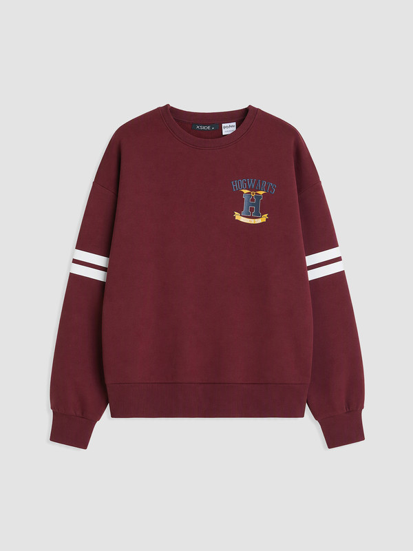 XSIDE سویتشێرتی خانمان چاپکراوی Harry Potter ئۆڤەرسایز