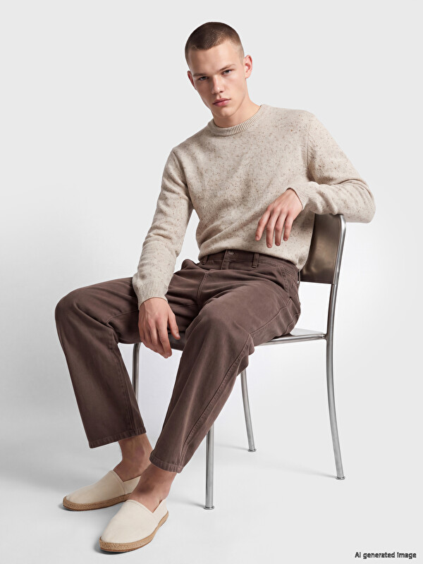 XSIDE Crew Neck Men's Knitwear Sweater