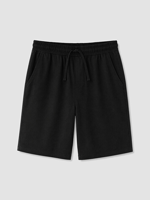XSIDE Loose Fit Gabardin Erkek Şort