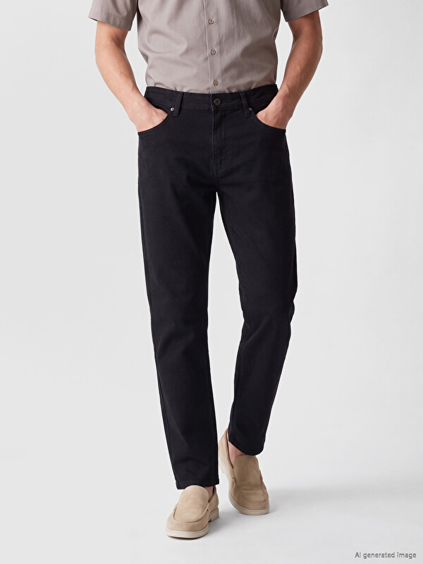 SOUTHBLUE Standart Kalıp Gabardin Erkek Pantolon