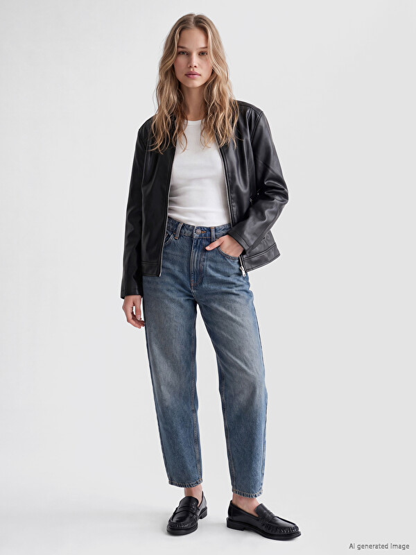 LCW Jeans Barrel Fit Women's Jeans