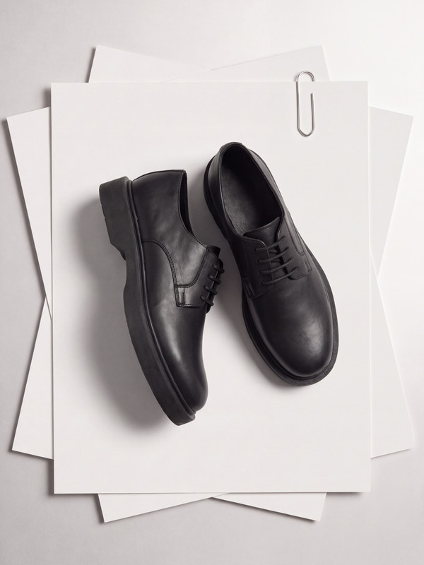 LCW STEPS Genuine Leather Men's Classic Shoes