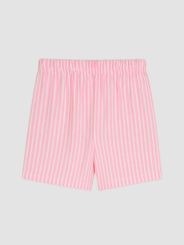 LCW Kids Beli Lastikli Baskılı Kız Çocuk Pijama Alt